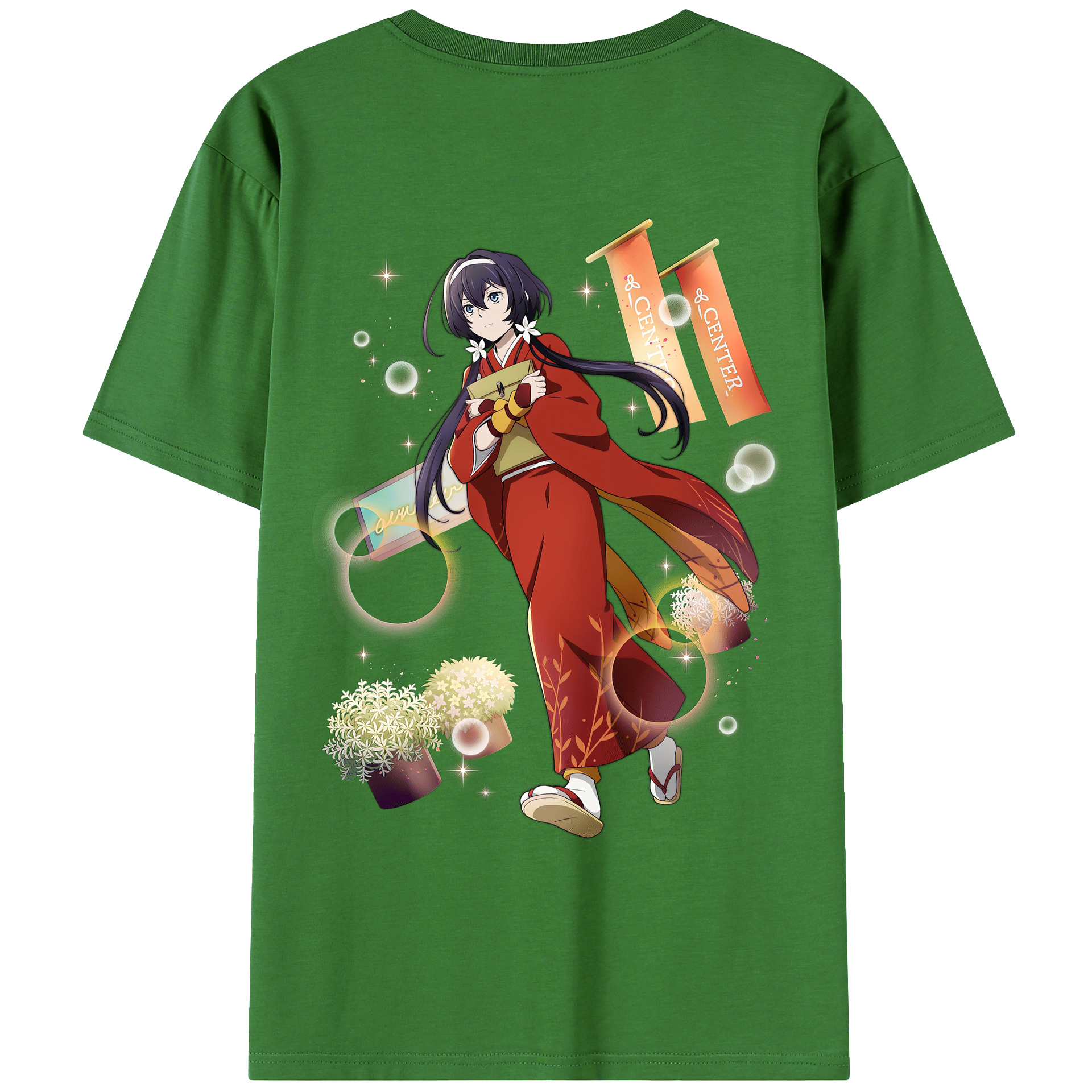 （画像用） 文豪ストレイドッグス Bungo Stray Dogs レディース半袖Tシャツ(バックプリント)